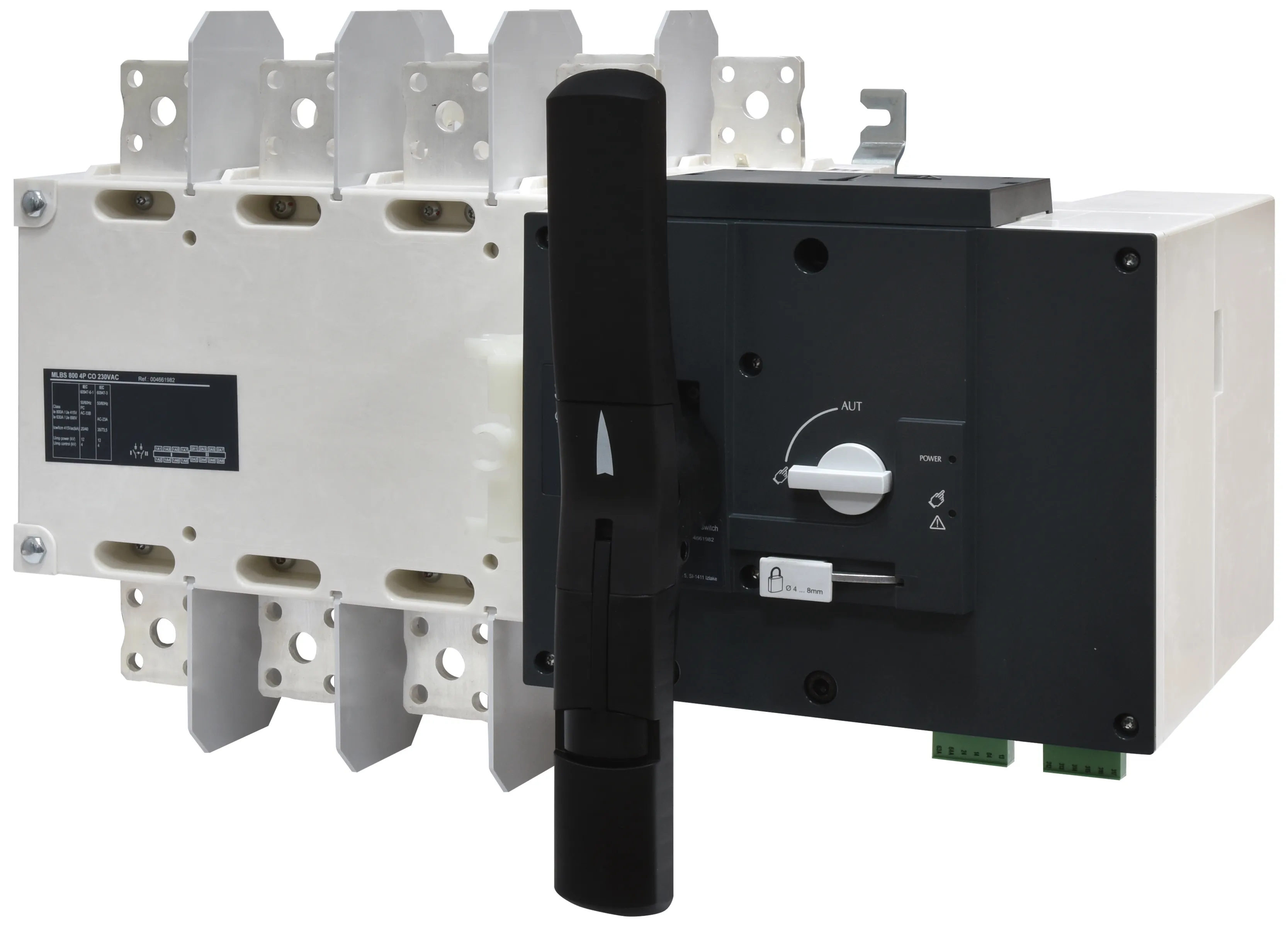 motorbetriebener Umschalter MLBS 800 4P CO 230VAC 004661982