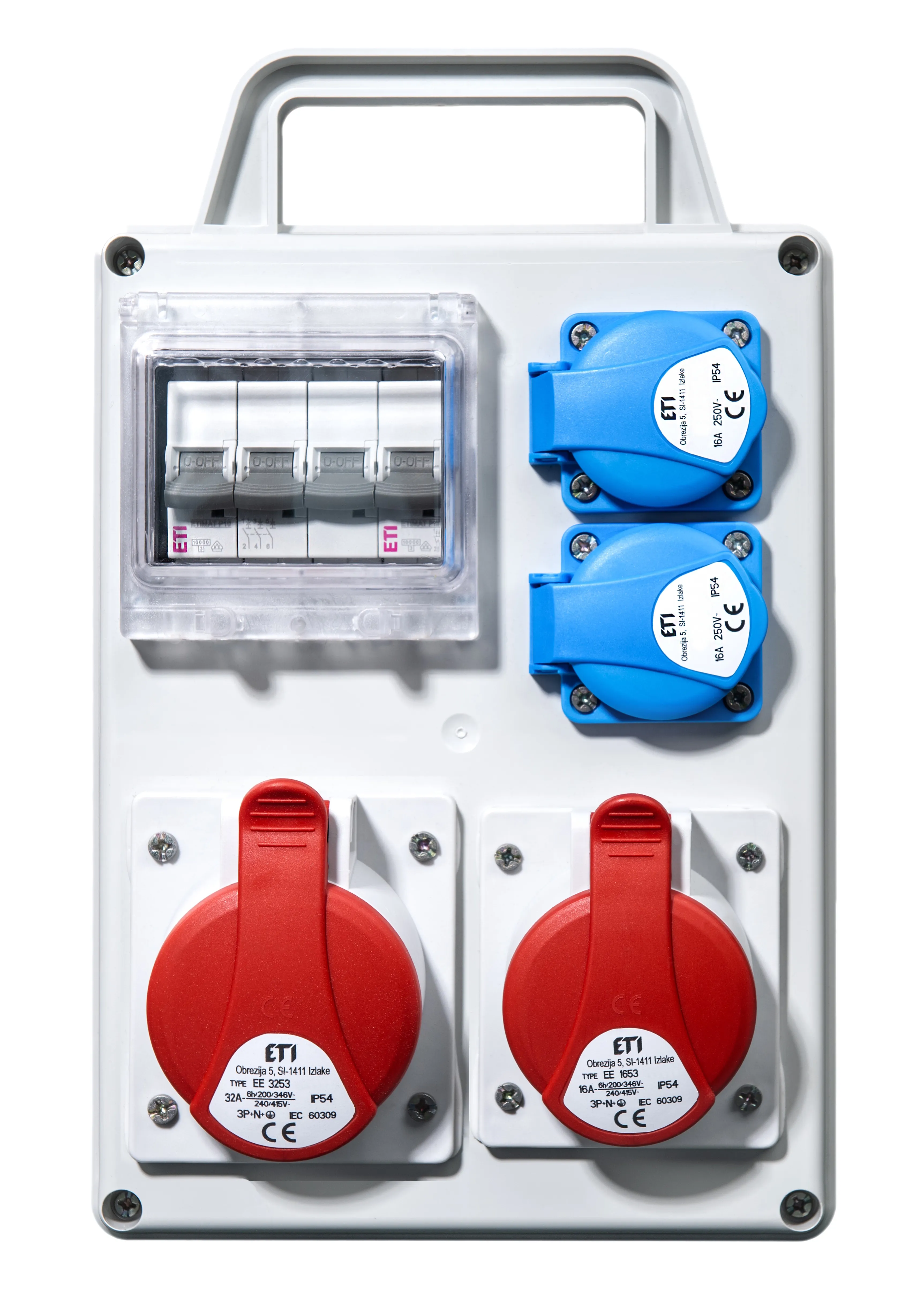 vormontierter Verteilerkasten EDS4D 2/2 16/32 C 001105829