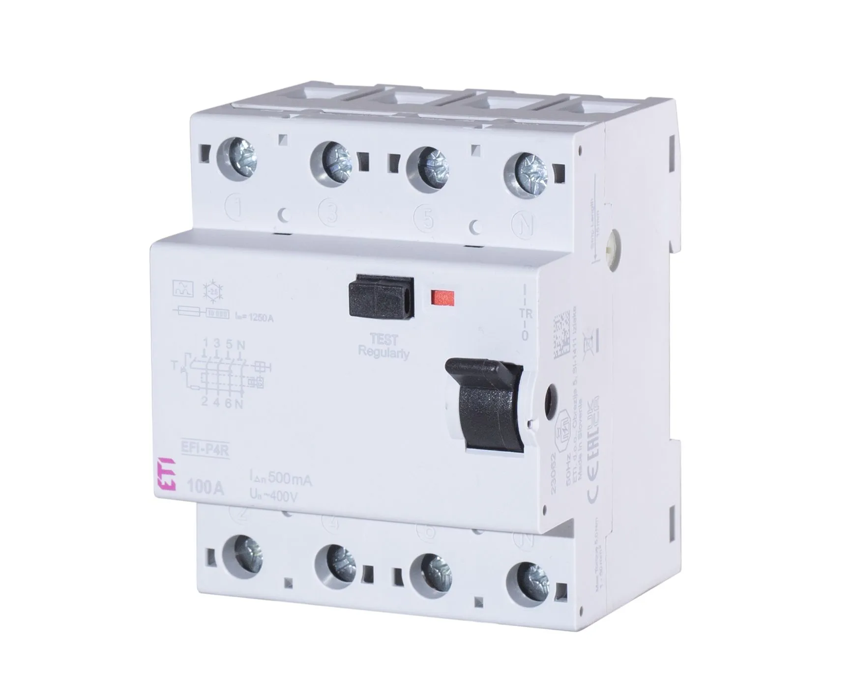 Fehlerstromschutzschalter EFI-P4R A 125/0.3 002061886