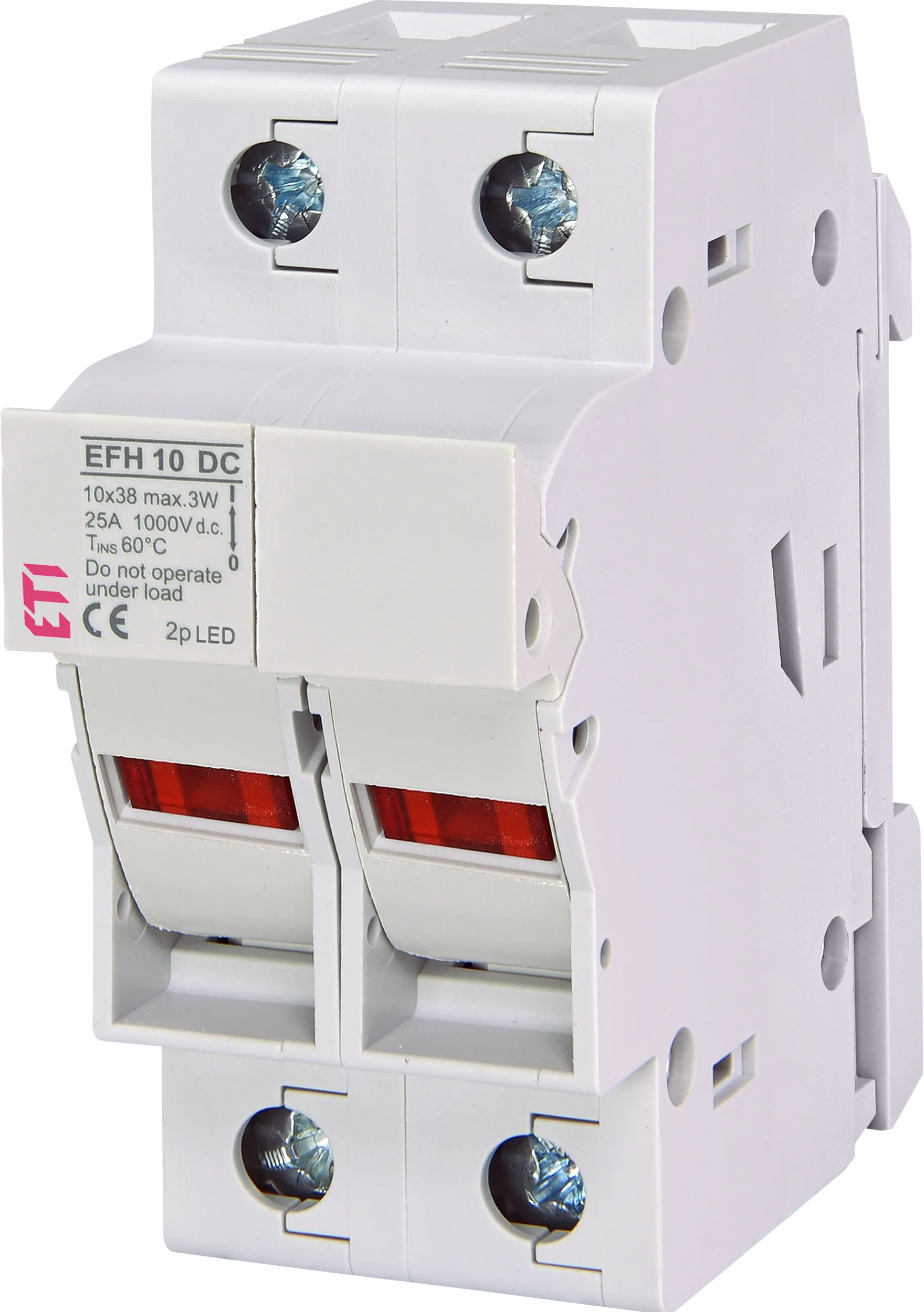 Sicherungssockel EFH 10 DC 2p LED AD 002540513