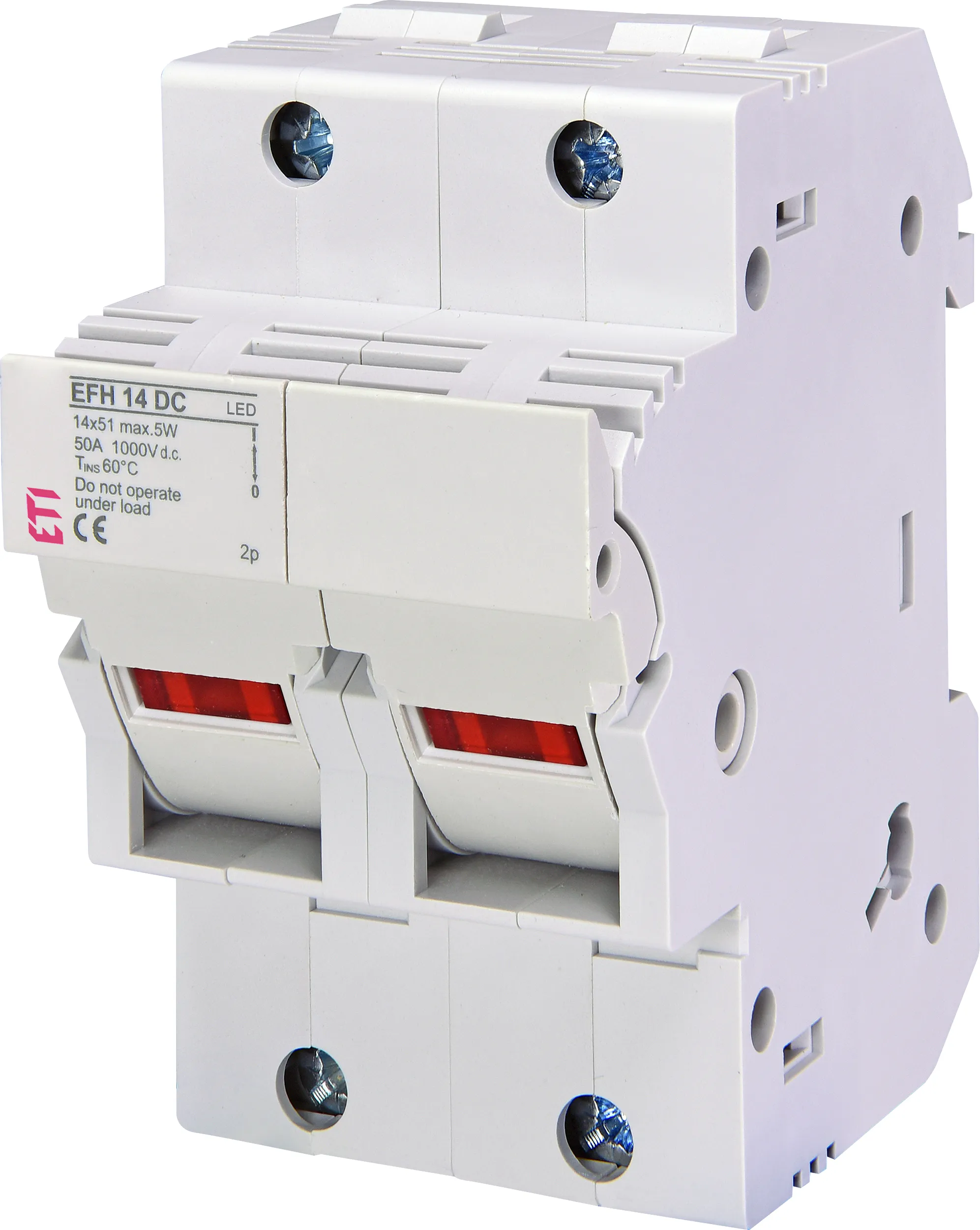 Sicherungssockel EFH 14 DC 2p LED 002560213