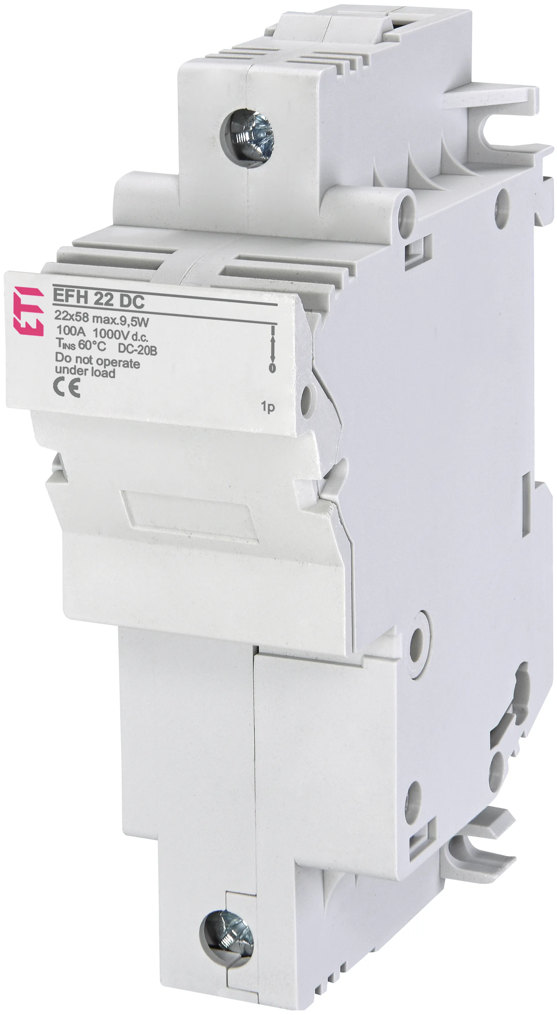 Sicherungssockel EFH 22 DC 1p 002570201