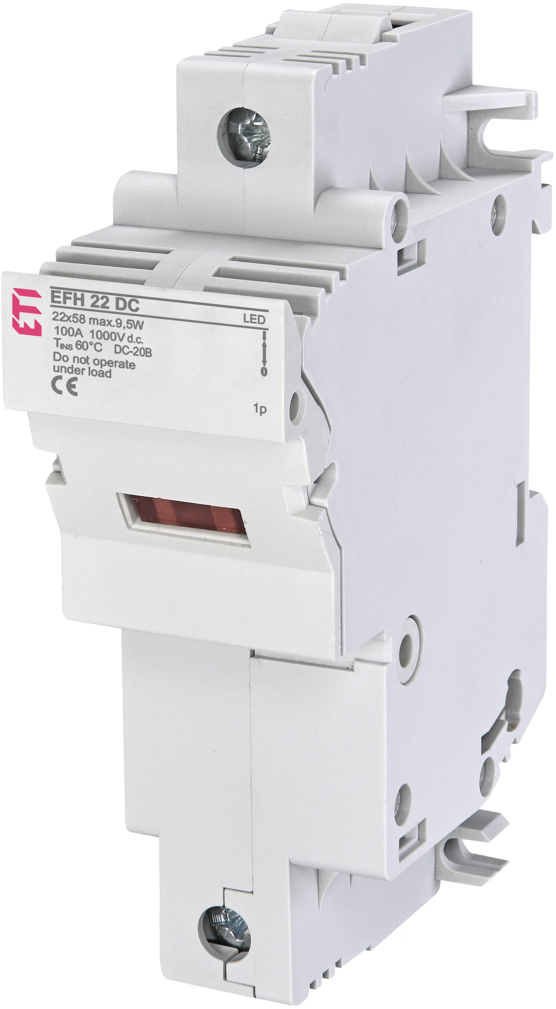 Sicherungssockel EFH 22 DC LED 1p 002570211