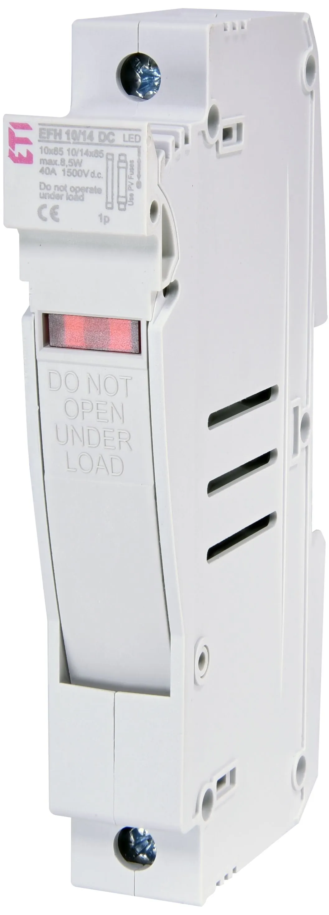 Sicherungssockel EFH 10/14 DC LED 1p 002580011