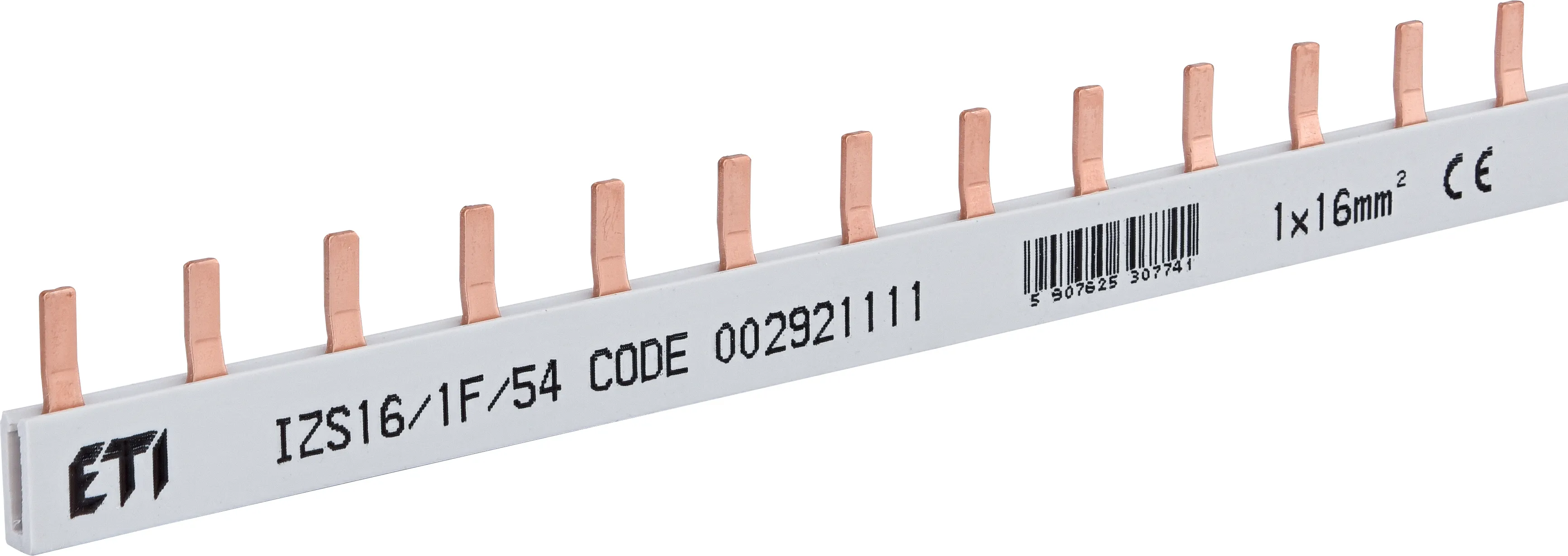 Isolierte Sammelschiene IZS16/1F/54 (1m) 002921111