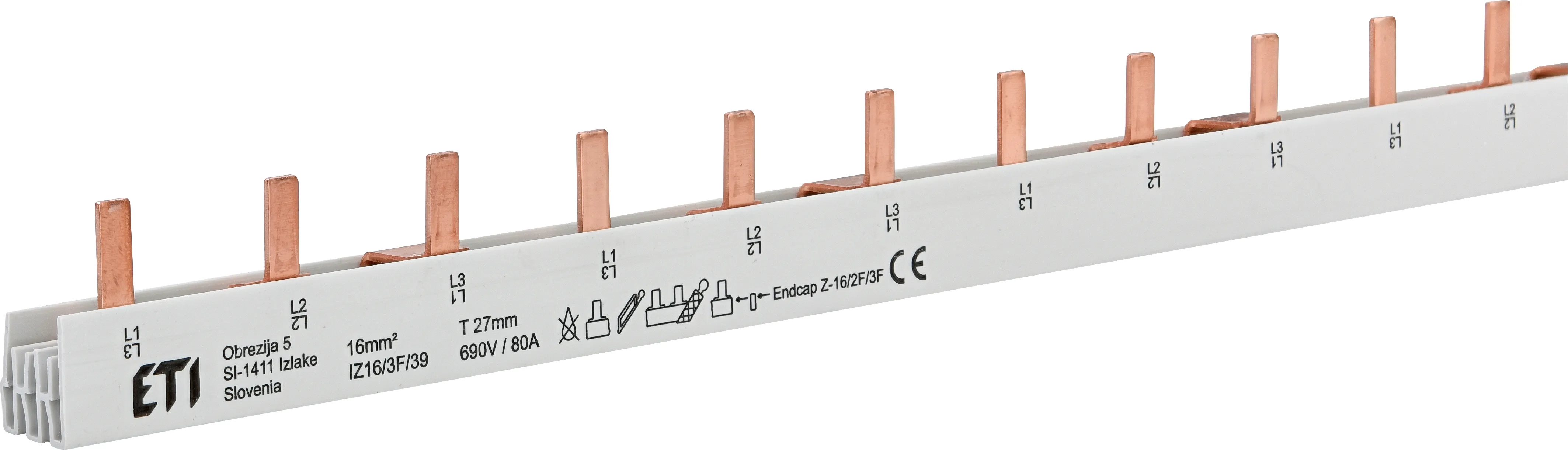 Kupferschiene IZS16/3F/39 002921254