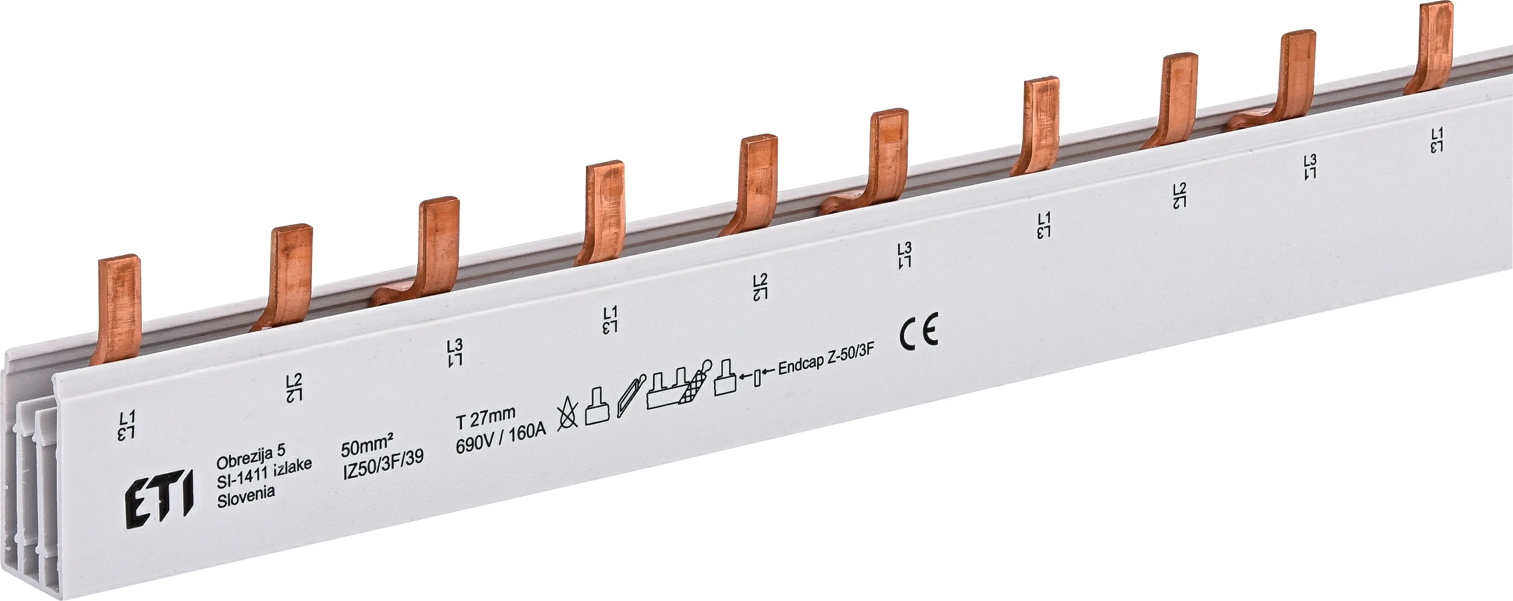 Kupferschiene IZS50/3F/39 002921255
