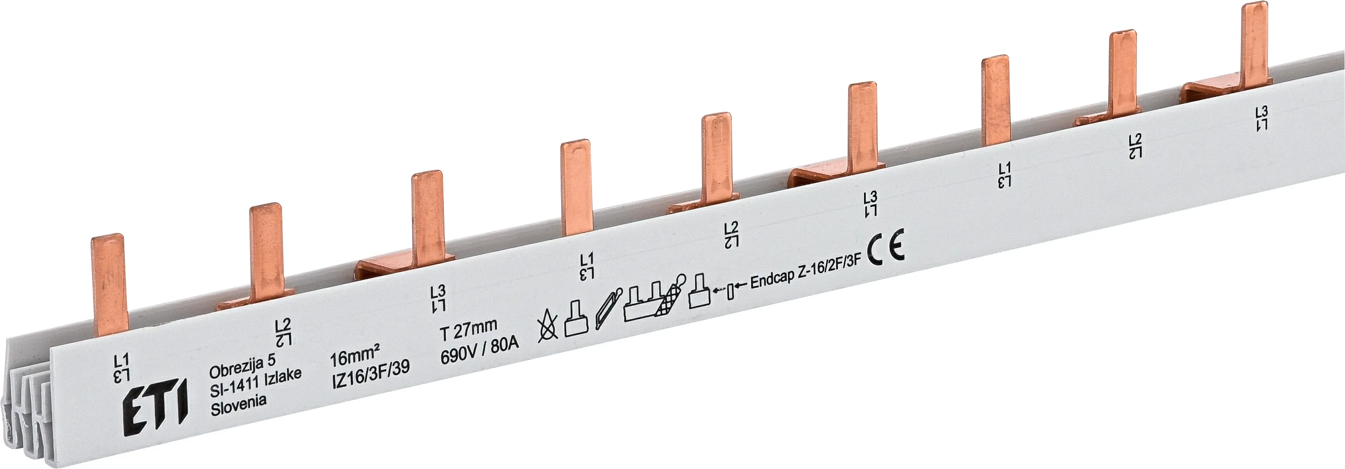Kupferschiene IZS16/3F/30 002921264