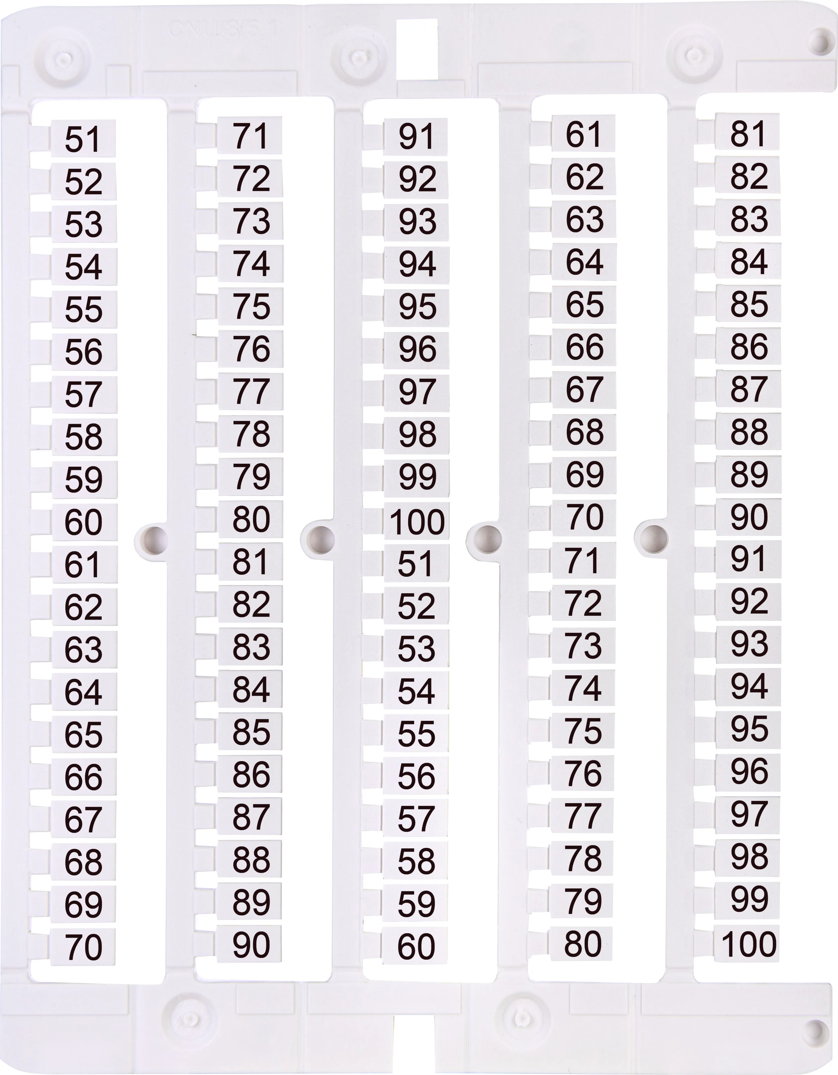 Bezeichnung Platte ES-NU0851051 003903078