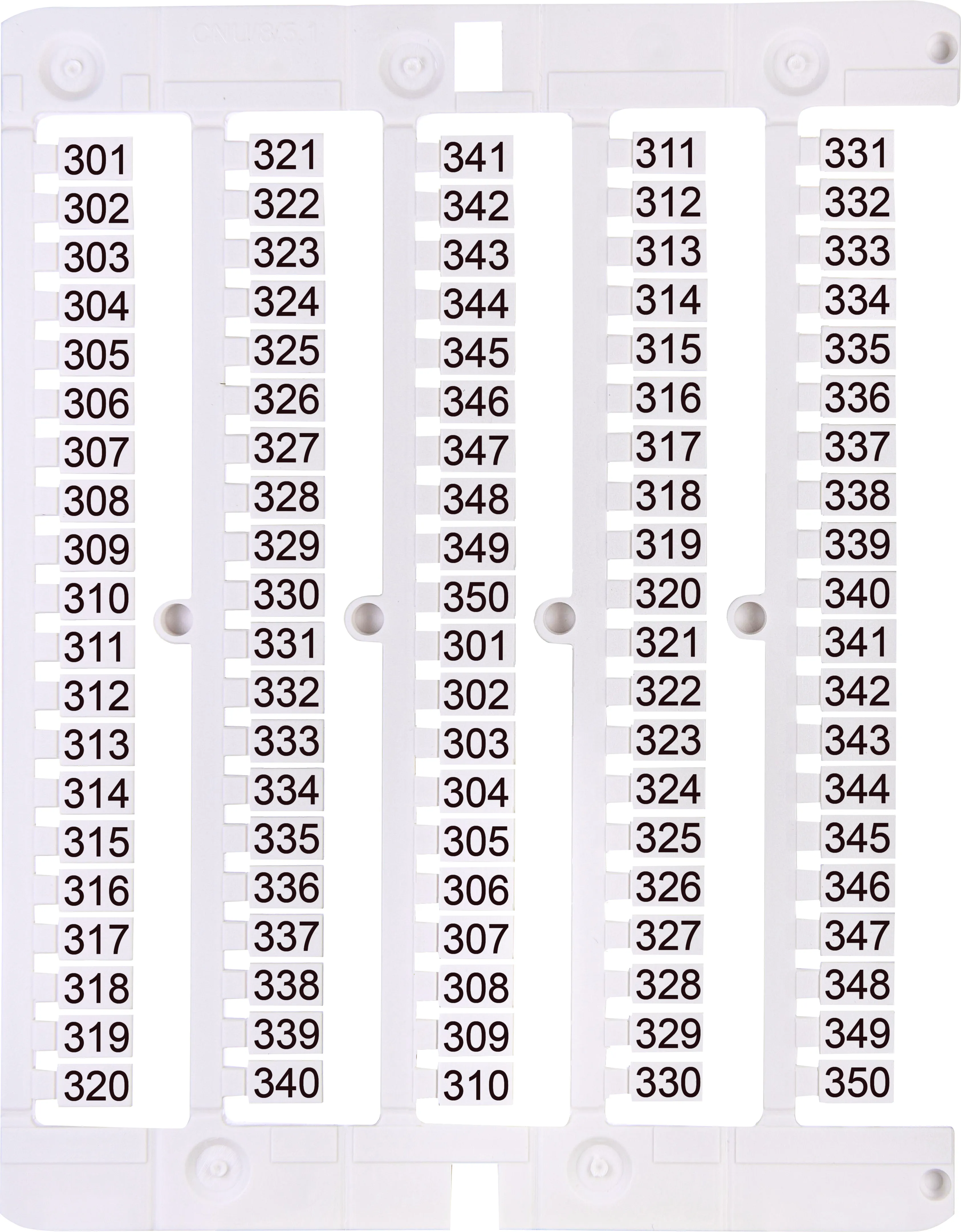 Bezeichnung Platte ES-NU0851301 003903083