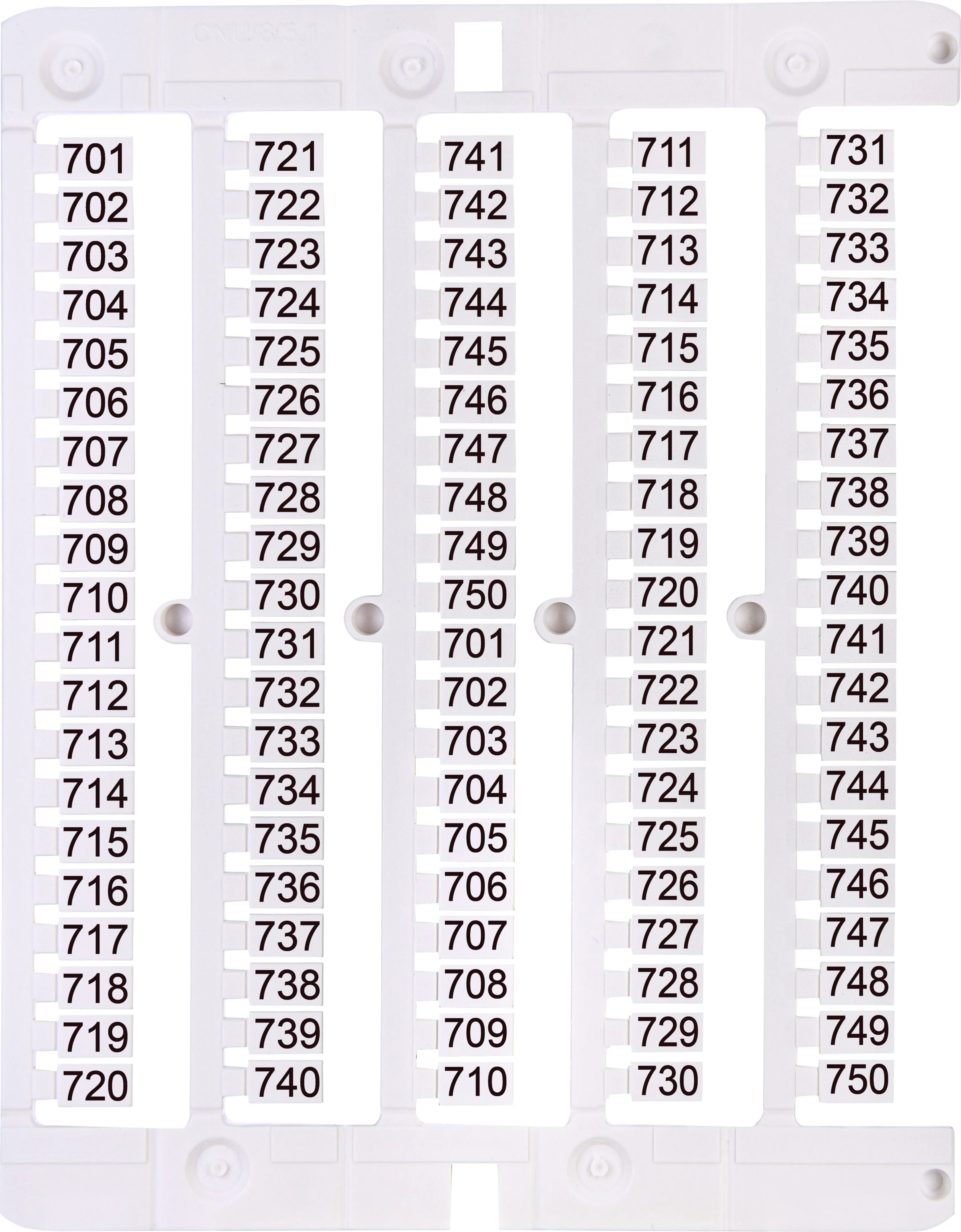 Bezeichnung Platte ES-NU0851701 003903091