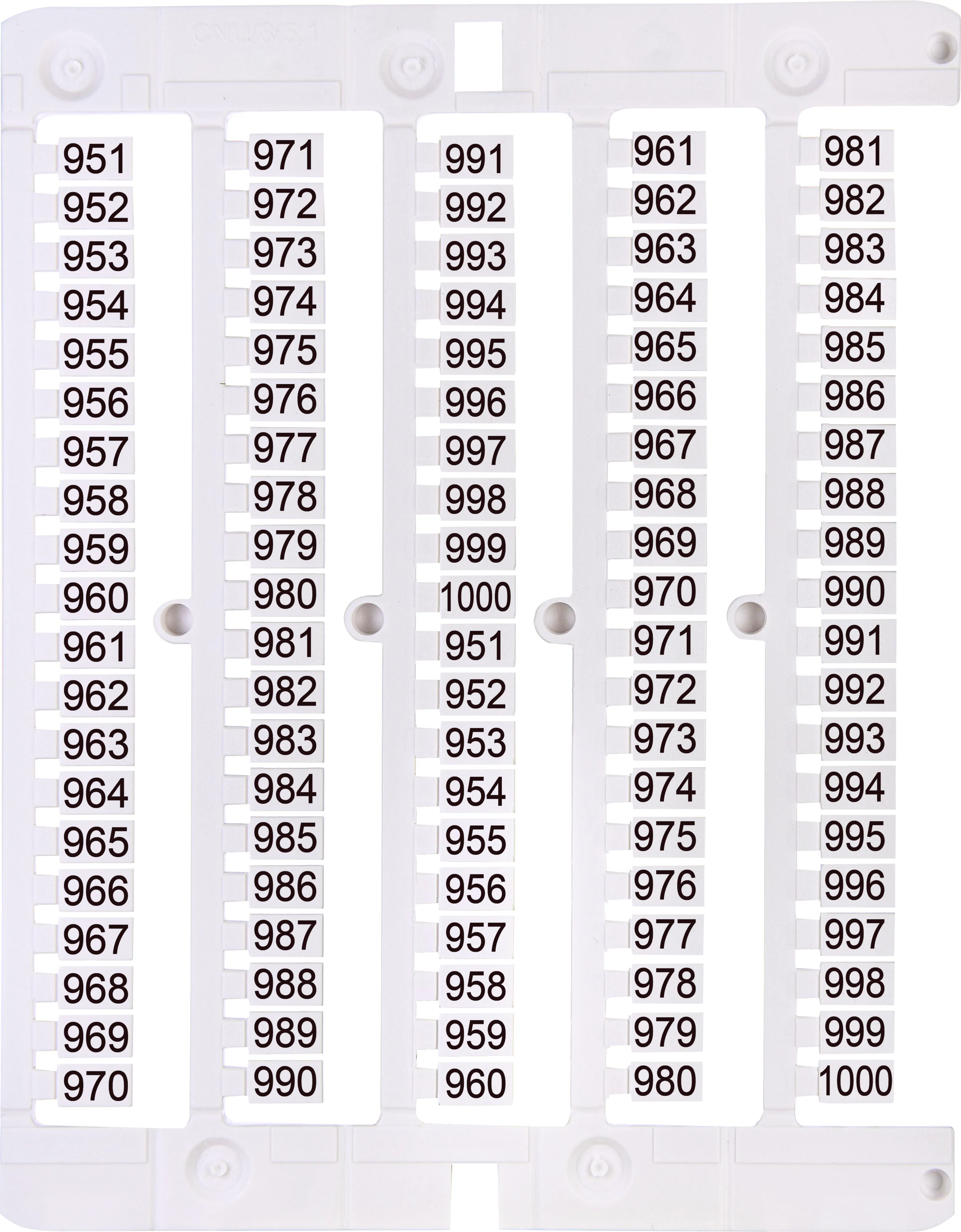 Bezeichnung Platte ES-NU0851951 003903096