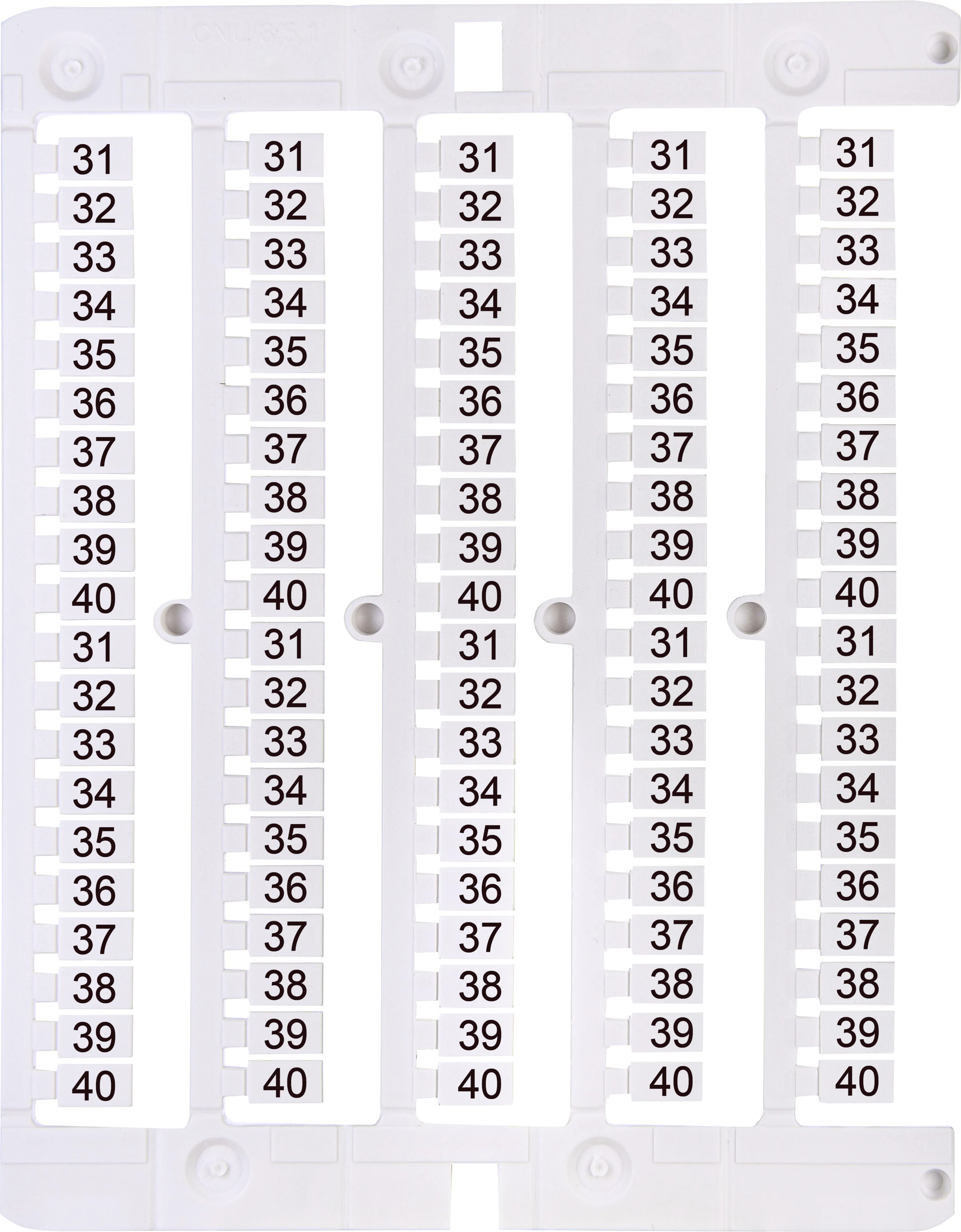 Bezeichnung Platte ES-NU0851540 003903100