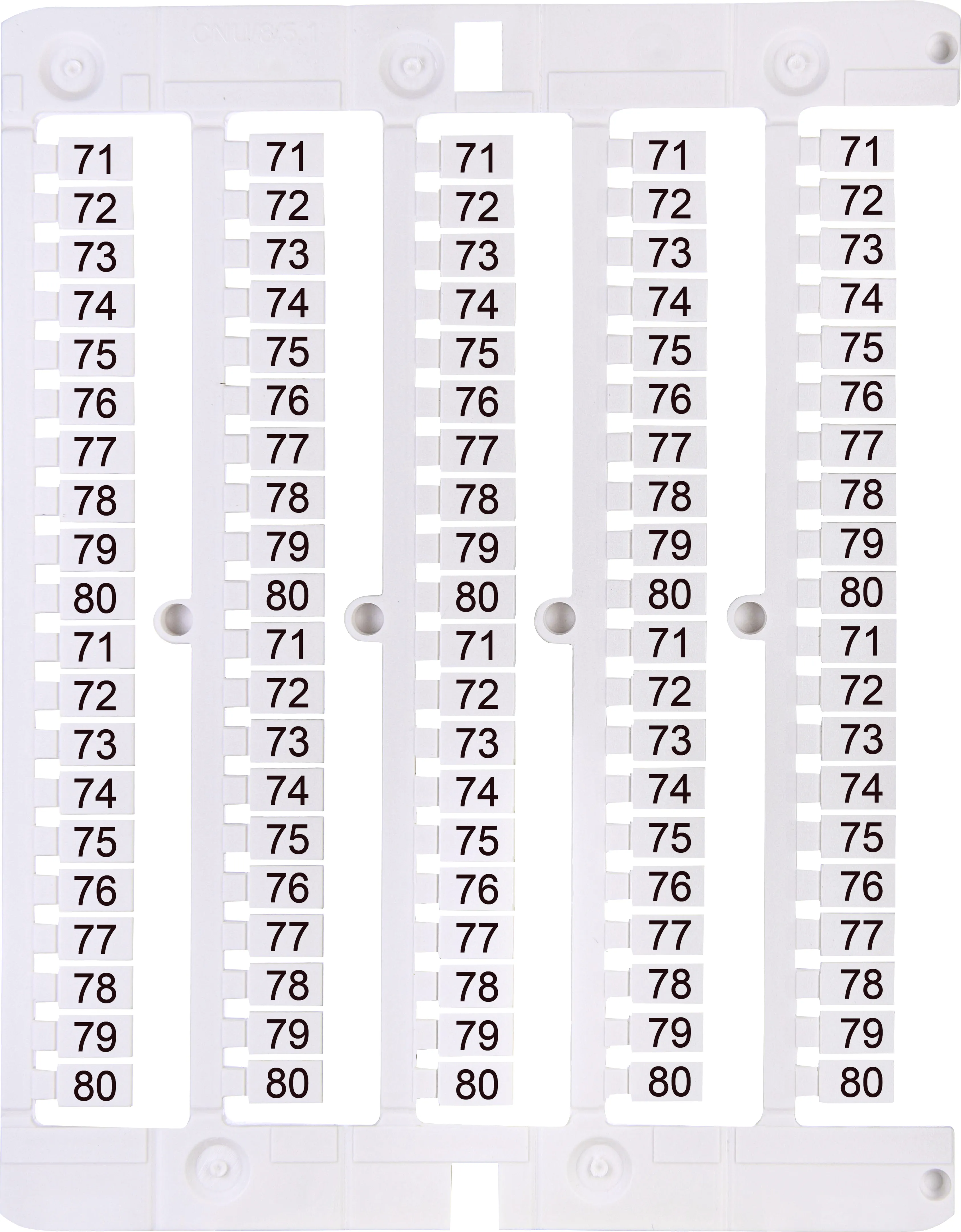 Bezeichnung Platte ES-NU0851580 003903104