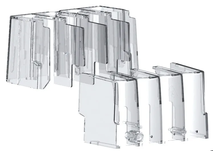 Klemmenabdeckung MLBS-TSIN 4P CO 004661701