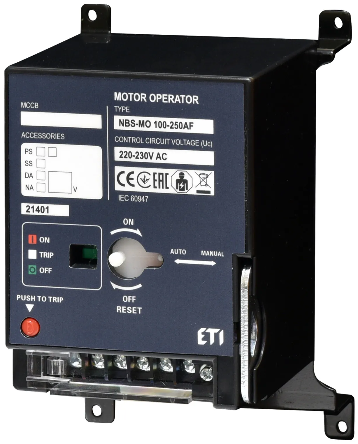 Motorantrieb NBS-MO 100-250AF AC220/230V 4P 004673281