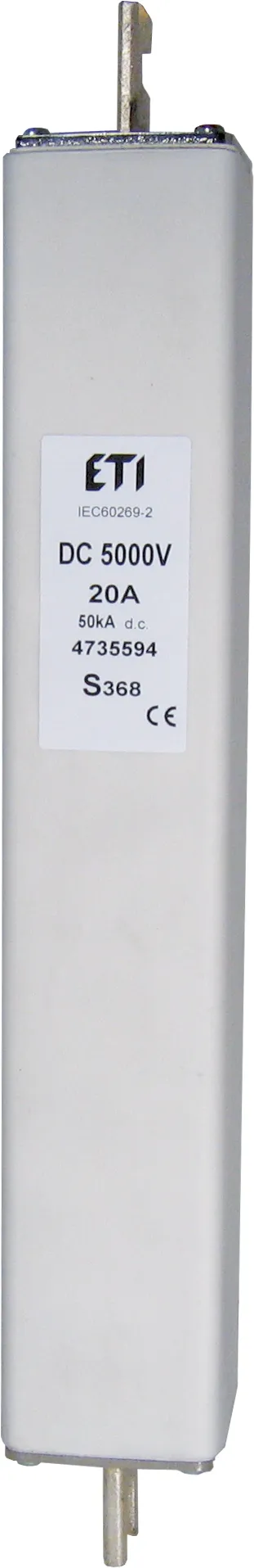 Sicherungseinsatz SZDBH/368 aR 70A/5000V DC 004735599