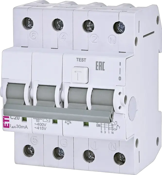 Bild von KZS-4M 3p+N AC C20/0.03