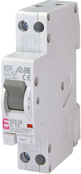 Bild von *KZS-1M 1p+N A C13/0.03 6kA
