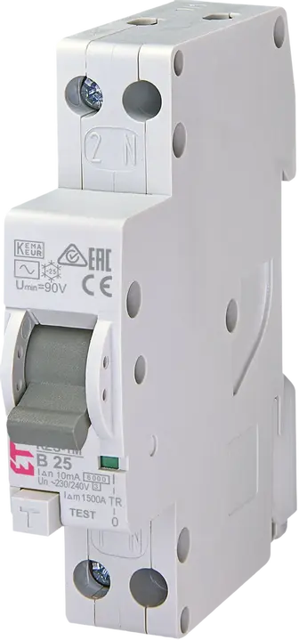 Bild von *KZS-1M 1p+N AC B25/0.01 6kA