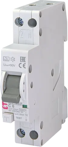 *KZS-1M-SUP 1p+N A C6/0.01
