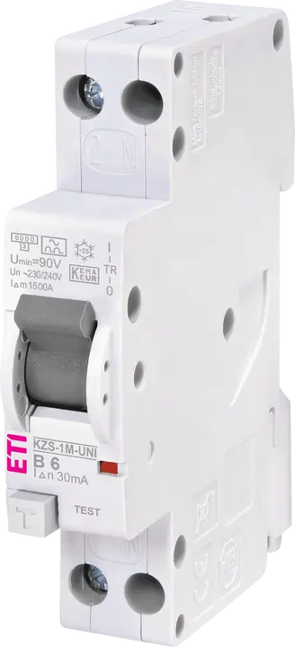 Bild von KZS-1M-UNI 1p+N A B6/0.03