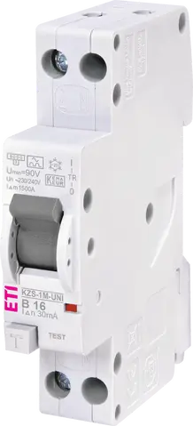 KZS-1M-UNI 1p+N A B16/0.03