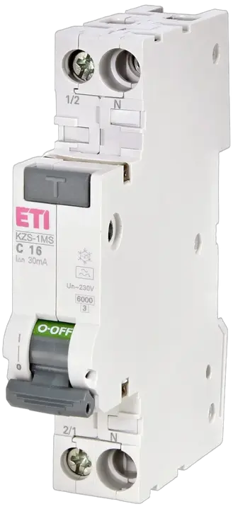 Bild von KZS-1MS 1p+N A B6/0.03