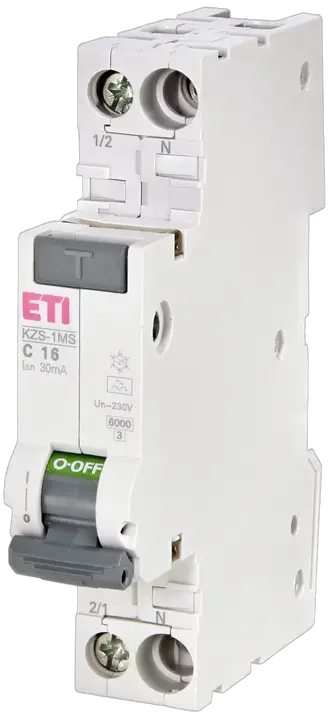 Bild von KZS-1MS 1p+N A C10/0.03