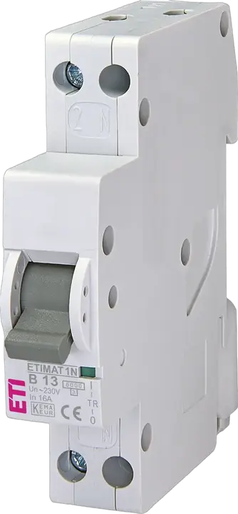Bild von ETIMAT 1N 1p+N B13 6kA