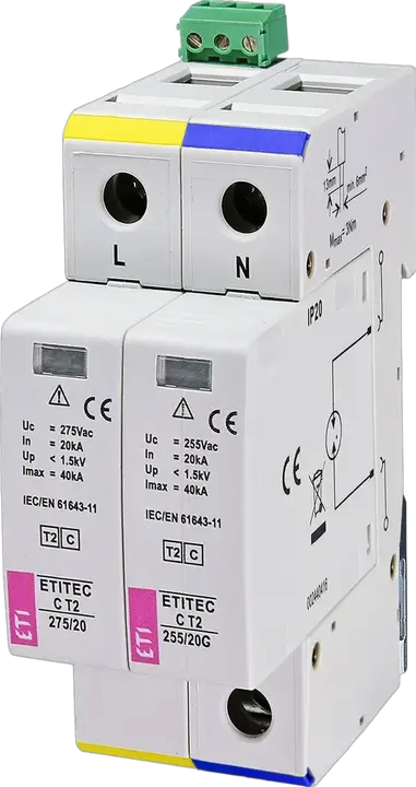 Bild von ETITEC C T2 275/20 1+1 RC