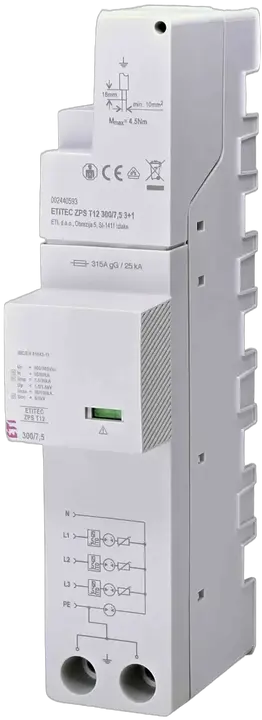 Bild von *ETITEC ZP T12 300/7,5 3+0 RC