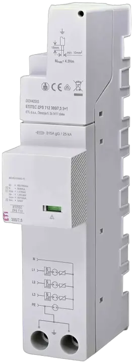 Bild von ETITEC ZPS T12 300/7,5 3+1 RC