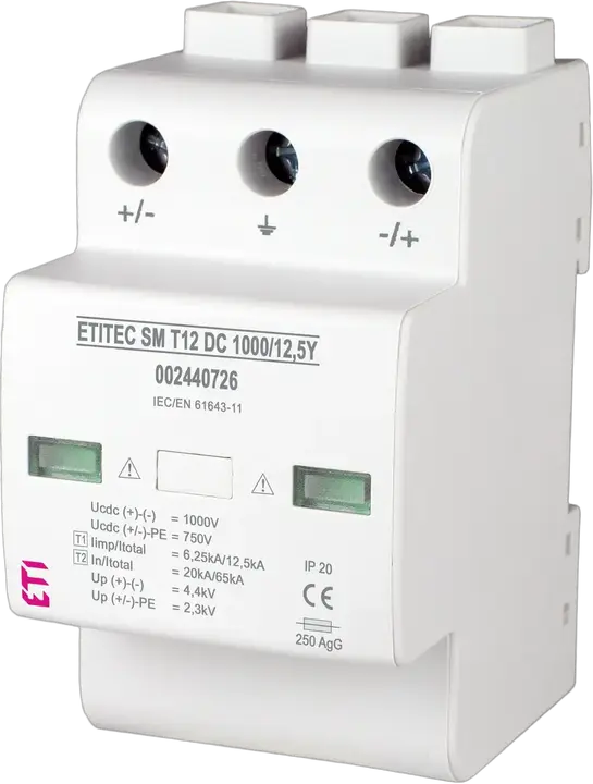 Bild von ETITEC SM T12 DC 1000/12,5 Y R