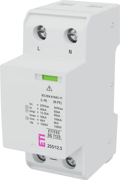 Bild von ETITEC SG T123 255/12,5 1+1