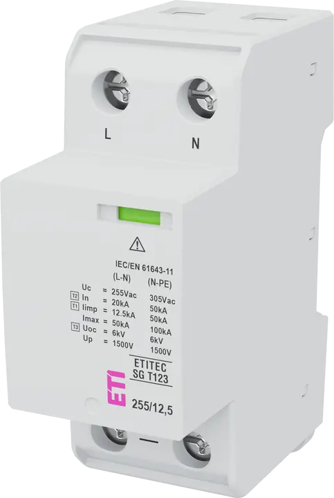 Bild von ETITEC SG T123 255/12,5 1+1 RC