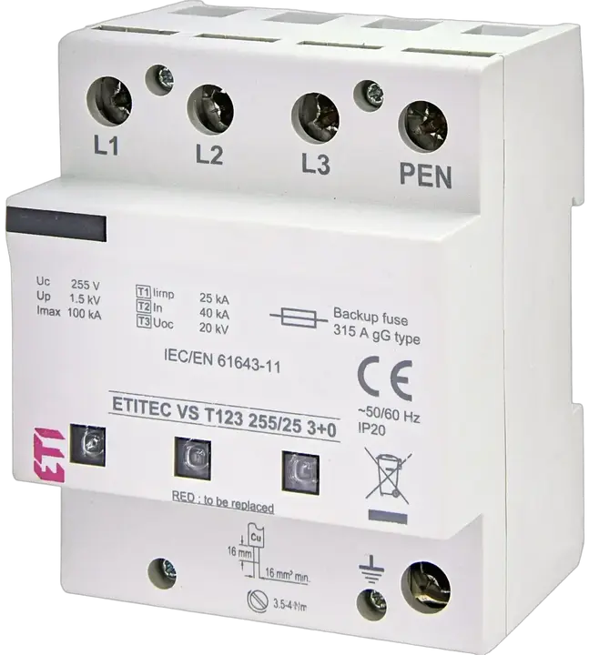 Bild von ETITEC VS T123 255/25 3+0 RC