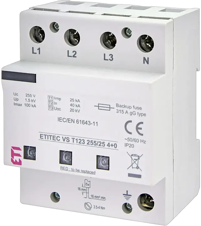 Bild von ETITEC VS T123 255/25 4+0