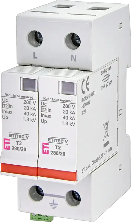 Bild von ETITEC V T2 280/20 2+0 RC