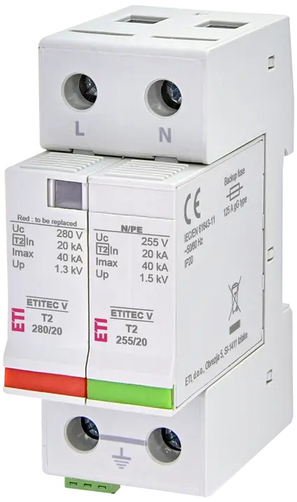 Bild von ETITEC V T2 280/20 1+1 RC