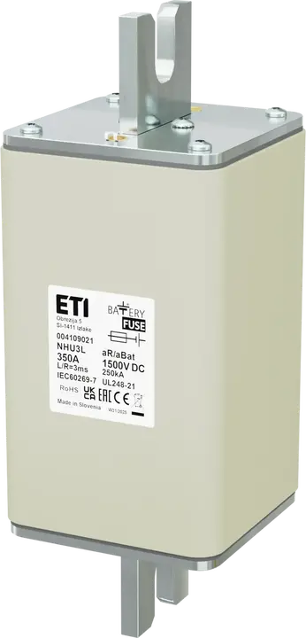 Bild von NHU3L aR/aBat 350A/1500V DC AL