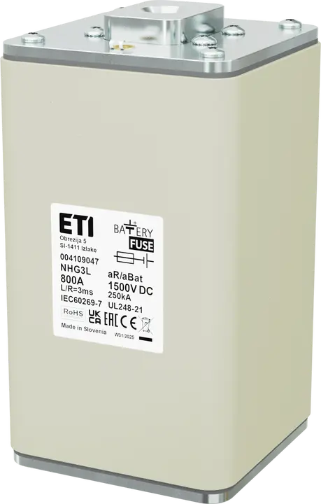 Bild von NHG3L aR/aBat 800A/1500V DC AL