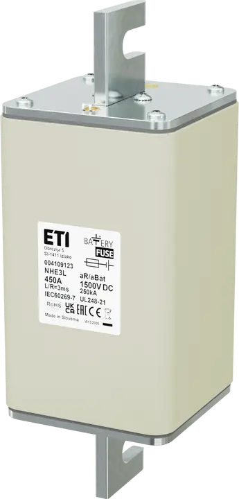 Bild von NHE3L aR/aBat 450A/1500V DC AL