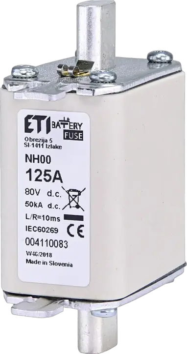 Bild von NH00 gBat 125A/80V DC