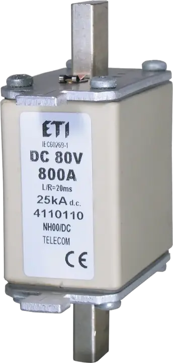 Bild von NH00 400A/80V DC