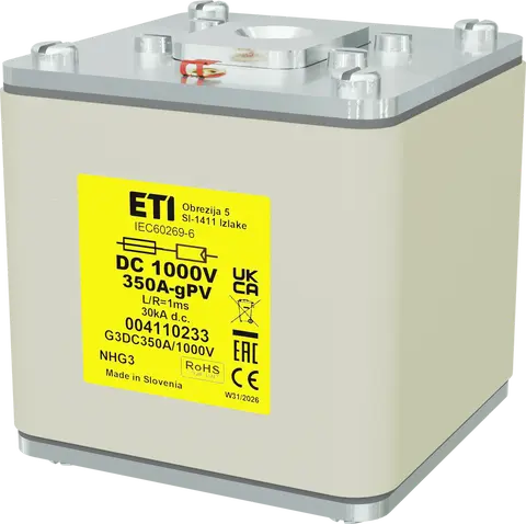 Bild von NHG3 gPV 350A/1000V DC