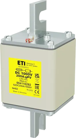 Bild von NHS2 gPV 200A/1000V DC