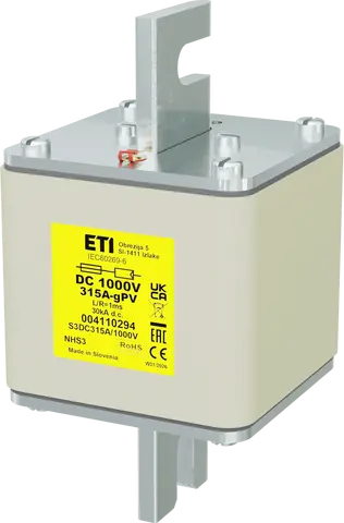 Bild von NHS3 gPV 315A/1000V DC
