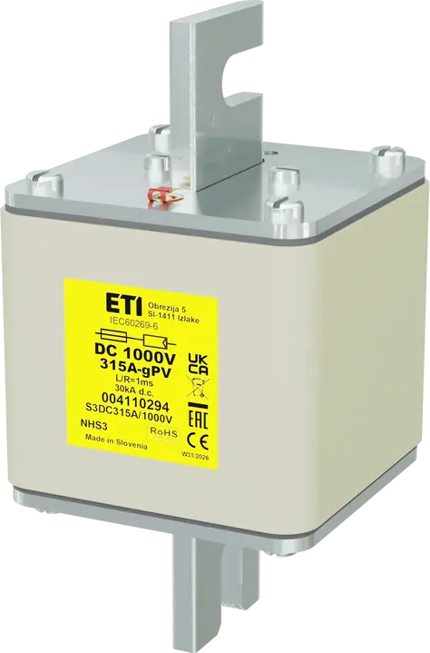 Bild von NHS3 gPV 315A/1000V DC