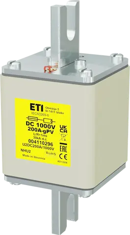Bild von NHU2 gPV 200A/1000V DC